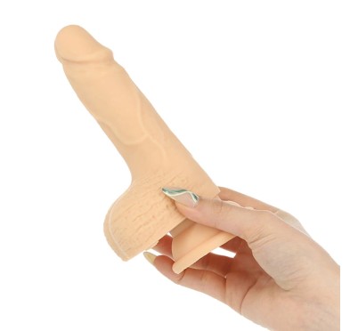 Pulsator - Naked Addiction Thrusting Dong with Remote 16,5 cm Vanilla